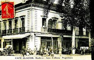 2710- Boufarik - Cafe glacier Leon Valienne - 1907
